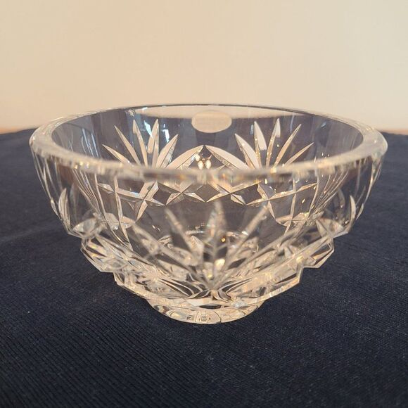 Sculptured Crystal Ltd Shannon Potpourri Hand Cut Crystal Bowl +30% Lead Crystal - Picture 10 of 15